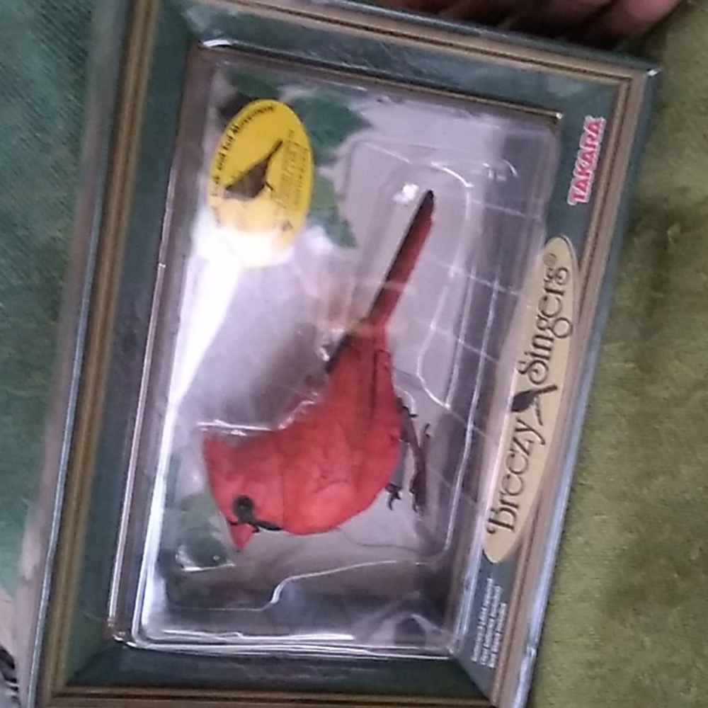 Takara Breezy Singers Northern Cardinal Singing Red Bird